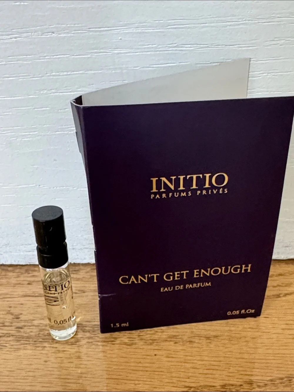 Initio” Can’t Get Enough “Sample Spray .05oz, 1.5ml *NEW 2025 RELEASE*